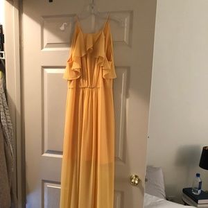 Yellow dress